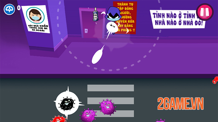 Ở Nhà Diệt Covid 19 - Tựa game H5 tuyên truyền ý thức mùa dịch đầy thú vị! 1 Ở Nhà Diệt Covid 19 - Tựa game H5 tuyên truyền ý thức mùa dịch đầy thú vị! 1